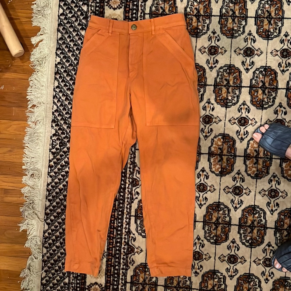 Big bud pencil pant small s orange